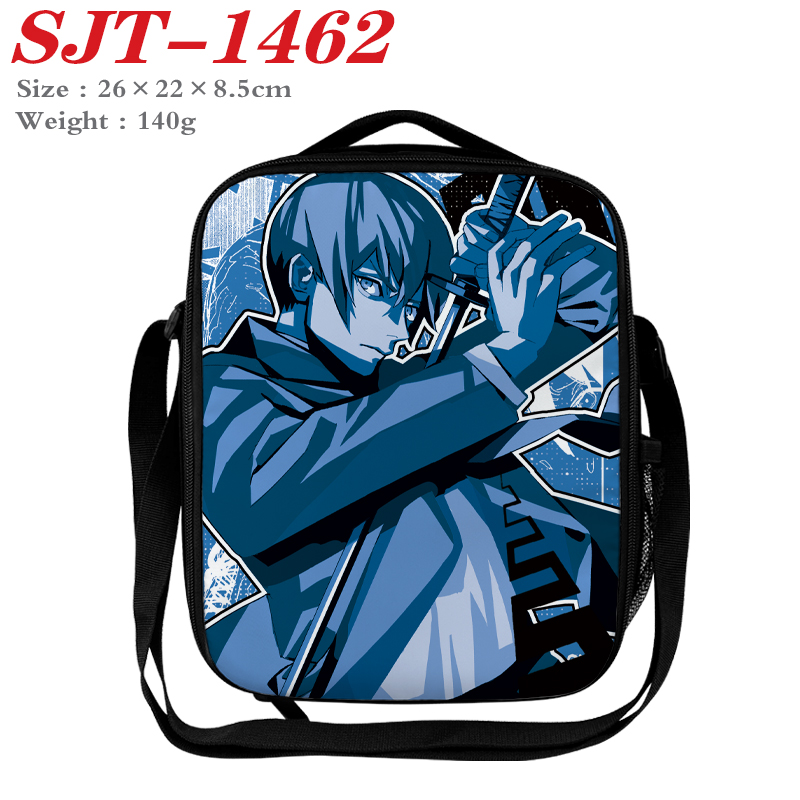 chainsaw man anime lunch bag