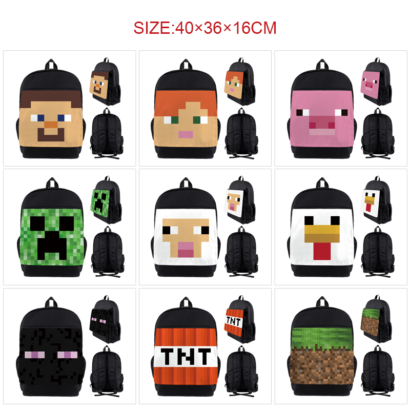 Minecraft anime Backpack