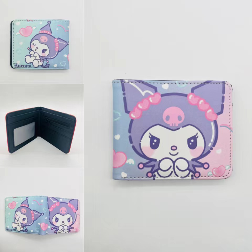 Kuromi anime wallet