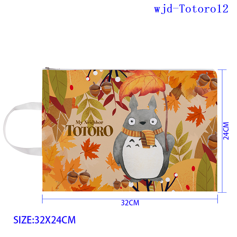 TOTORO anime document bag 24*32cm