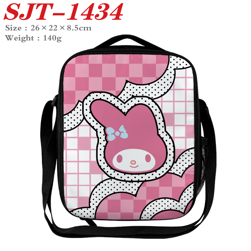 Kuromi anime lunch bag