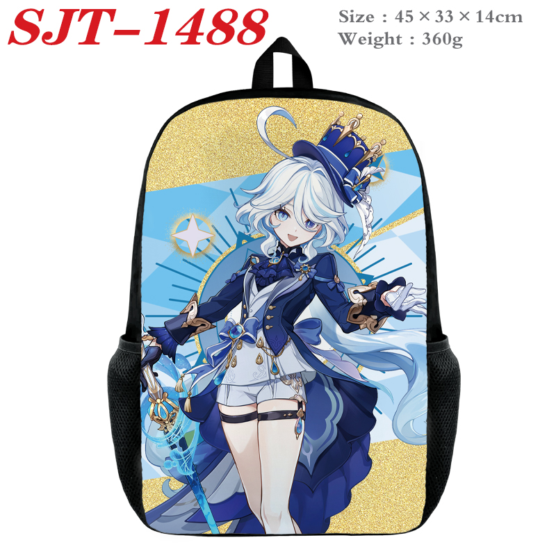 Genshin Impact anime Backpack