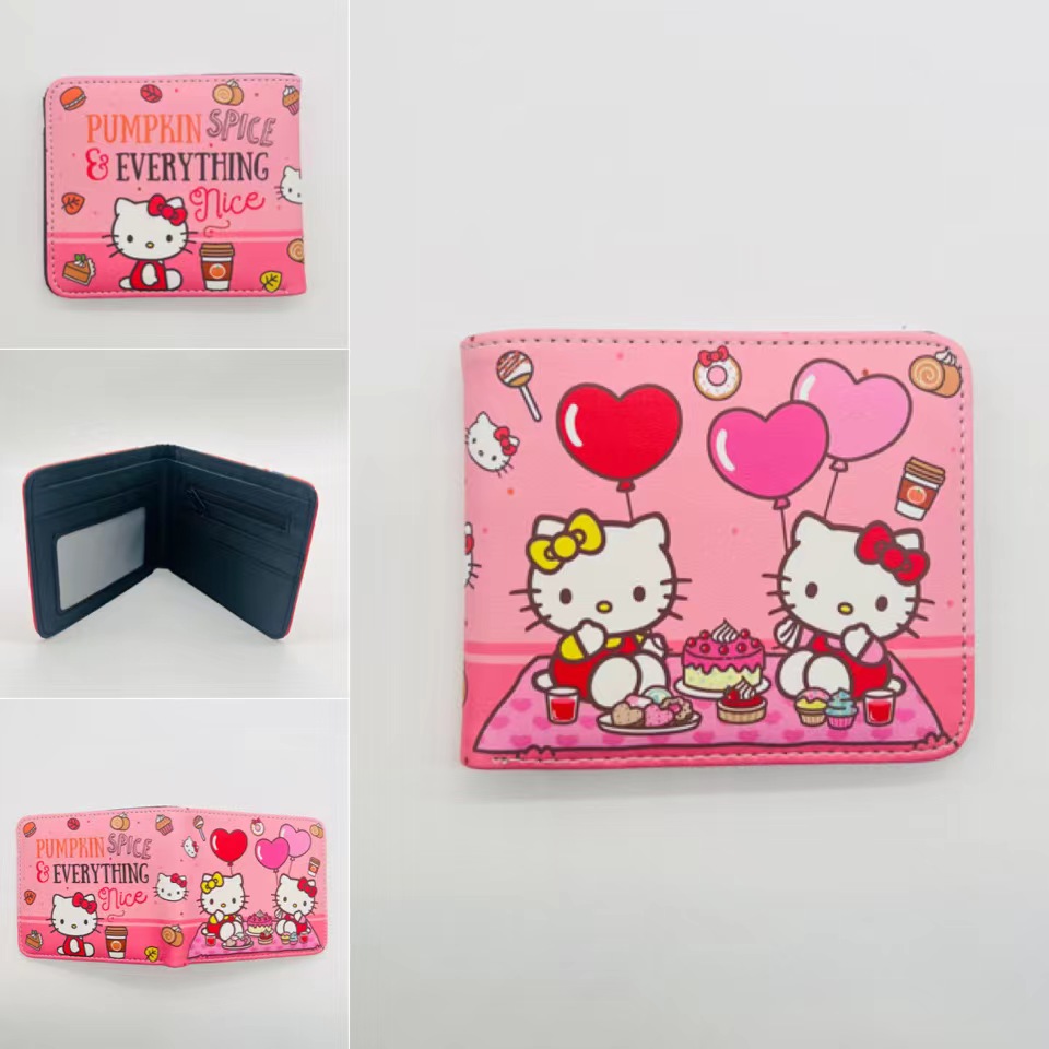 hello kitty anime wallet