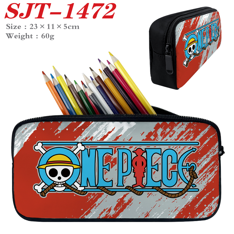 One Piece anime pencil bag