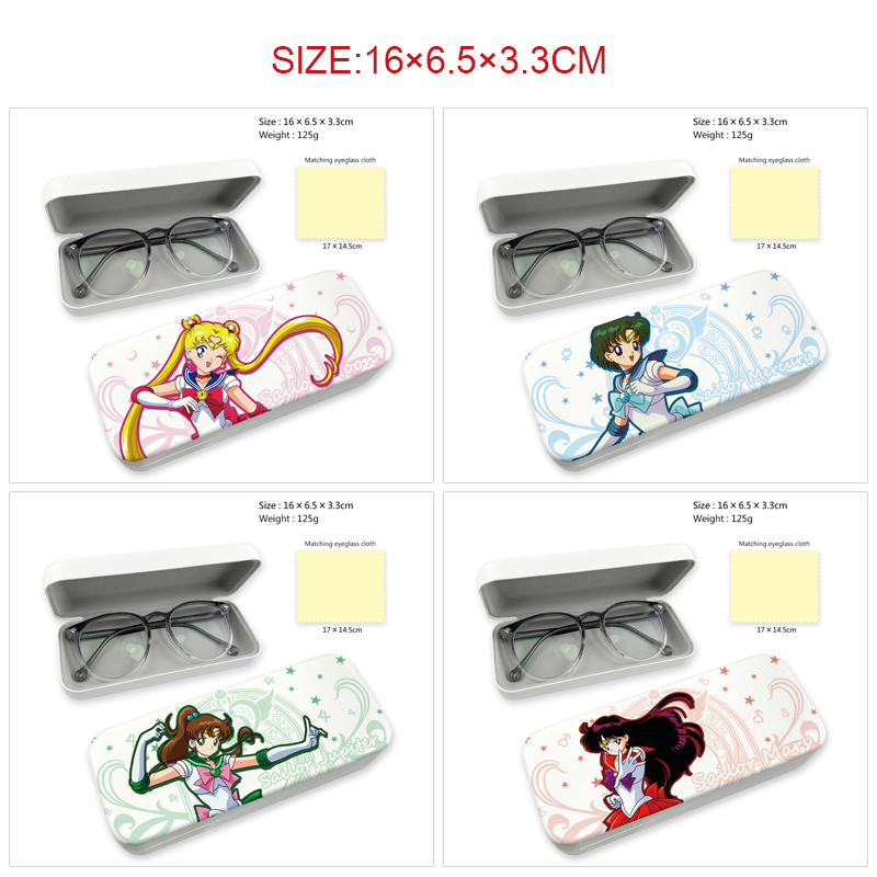 Sailor Moon Crystal anime glasses case