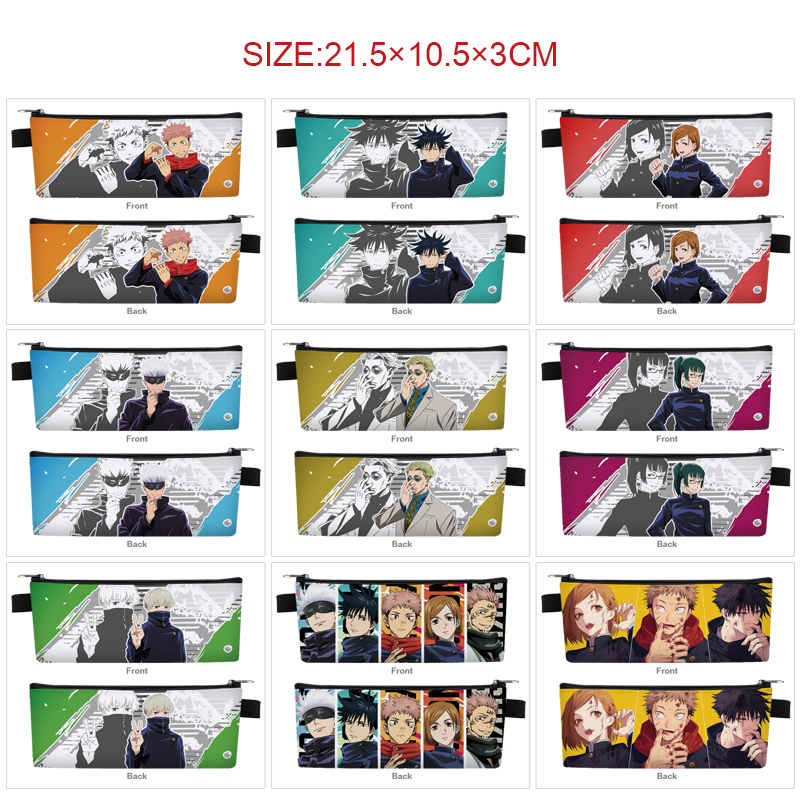 Jujutsu Kaisen anime pencil bag 21.5*10.5*3cm