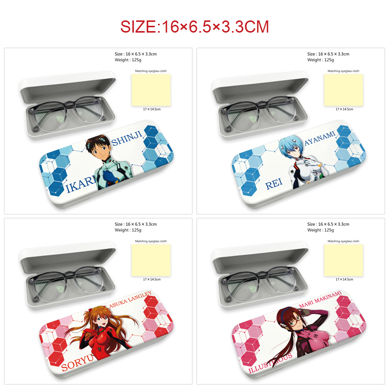 EVA anime glasses case