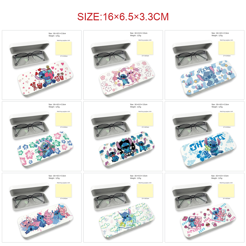 stitch anime glasses case