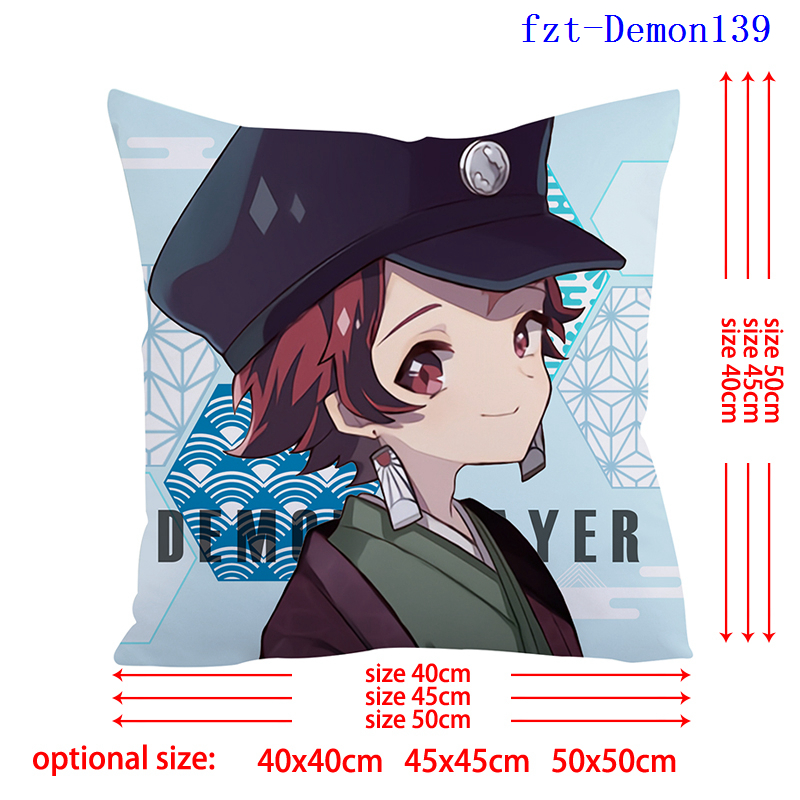 Demon slayer kimets anime pillow cushion 45*45cm