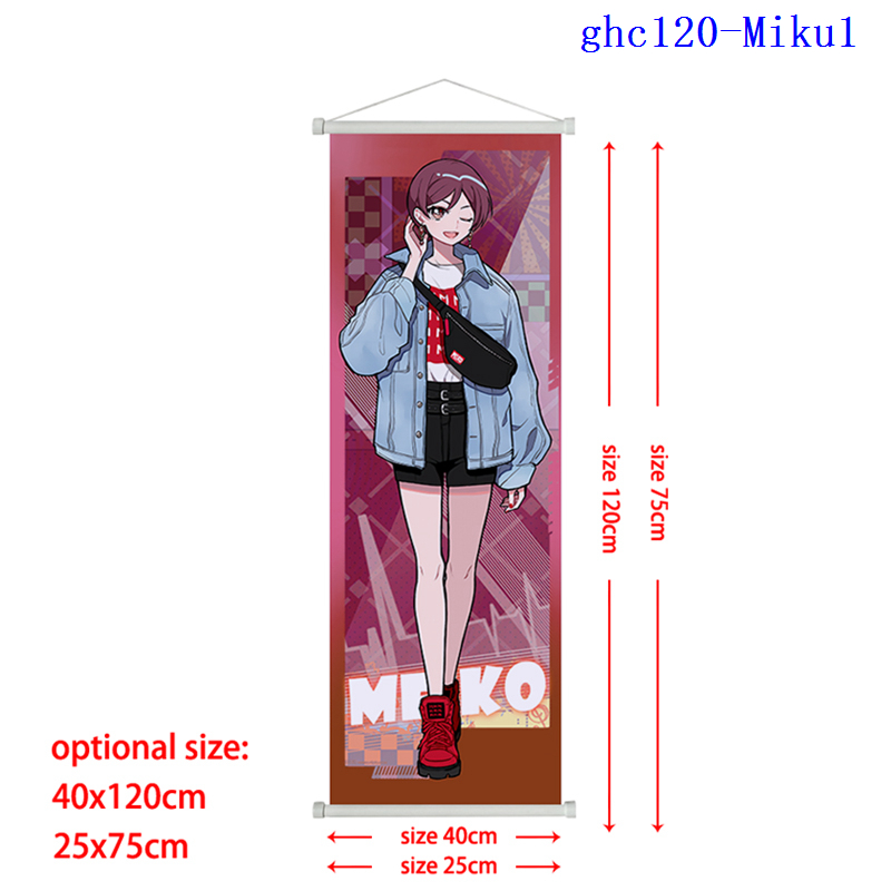 Hatsune Miku anime wallscroll 40*102cm