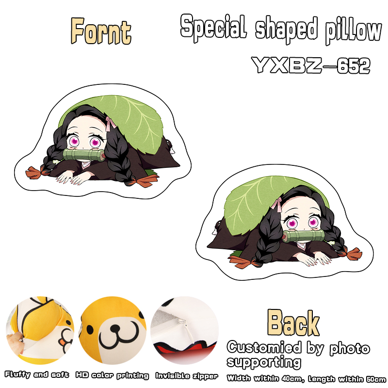 Demon slayer kimets anime special shaped pillow