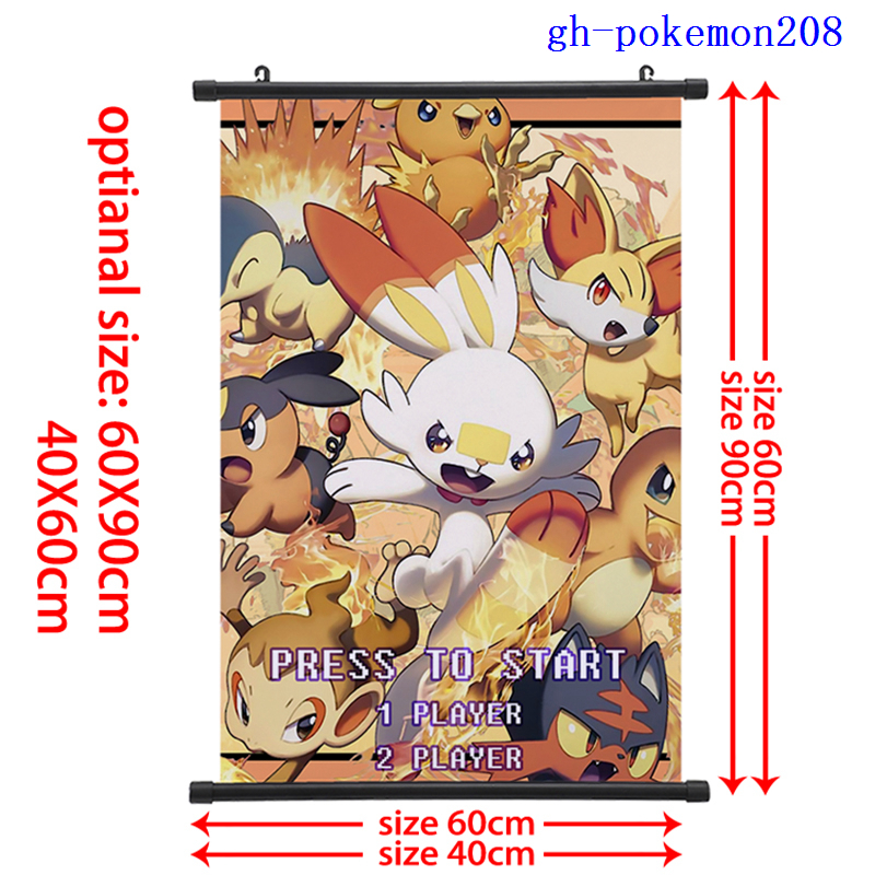 Pokemon anime wallscroll 60*90cm