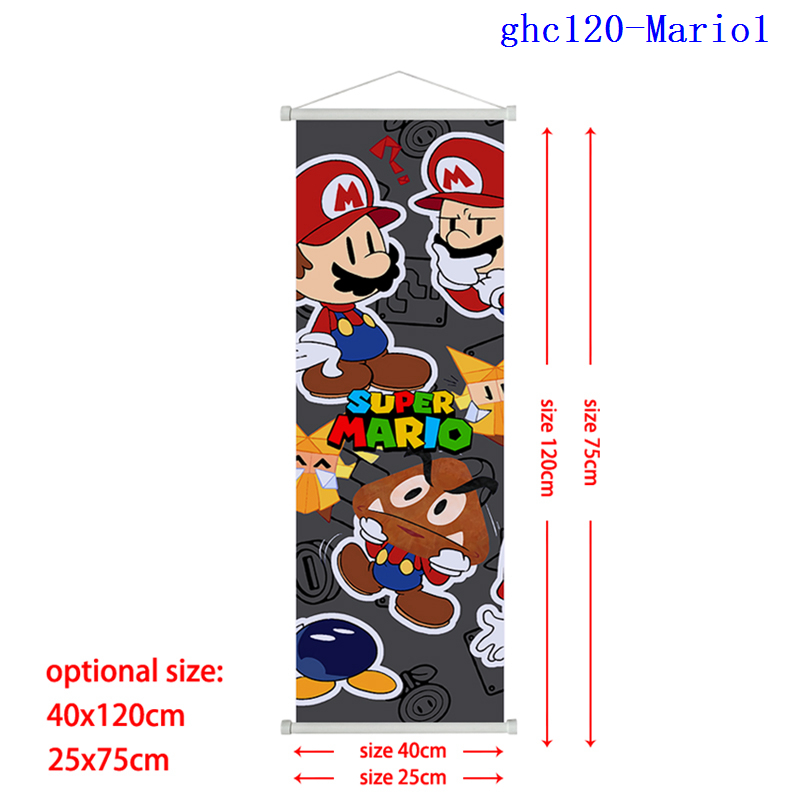 Super Mario anime wallscroll 40*102cm