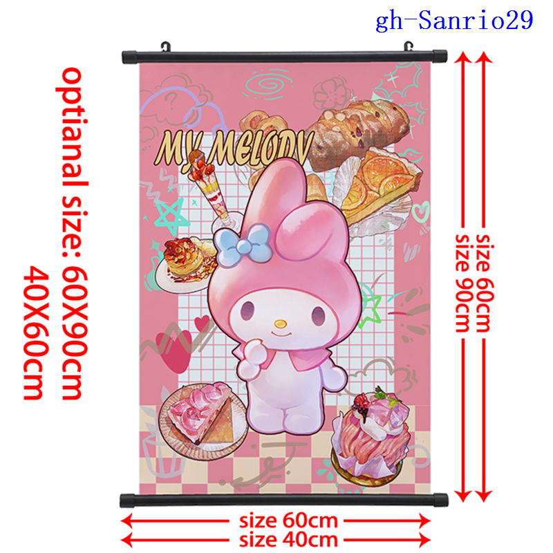 Kuromi anime wallscroll 60*90cm