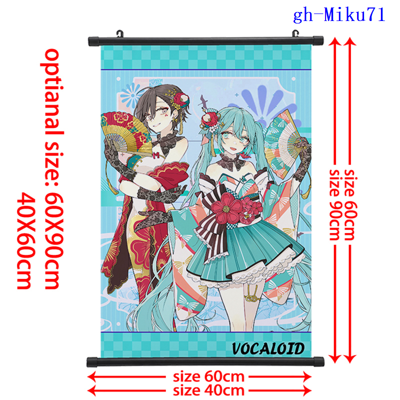 Hatsune Miku anime wallscroll 60*90cm