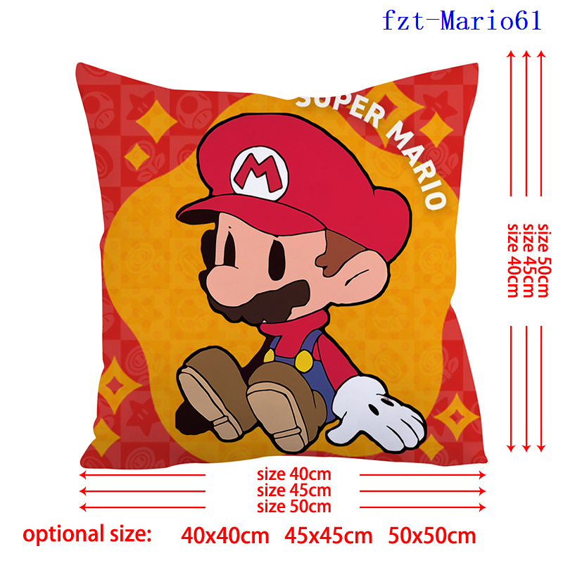 Super Mario anime pillow cushion 45*45cm