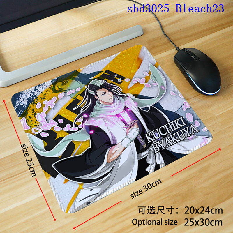 Bleach anime mouse pad 30*25*0.3cm（lockrand）