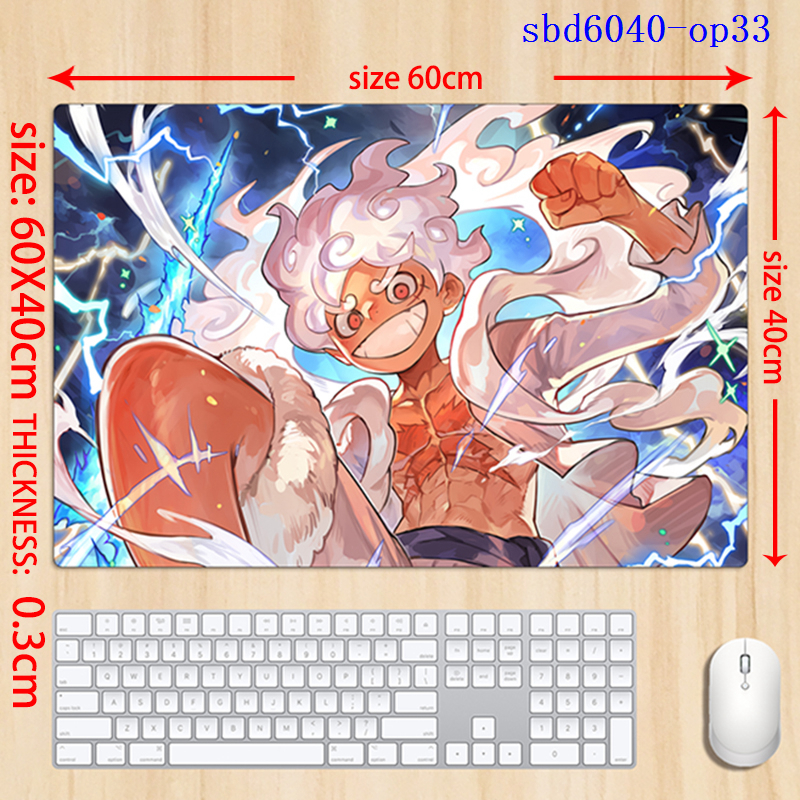 One Piece anime mouse pad 60*40*0.3cm（lockrand）