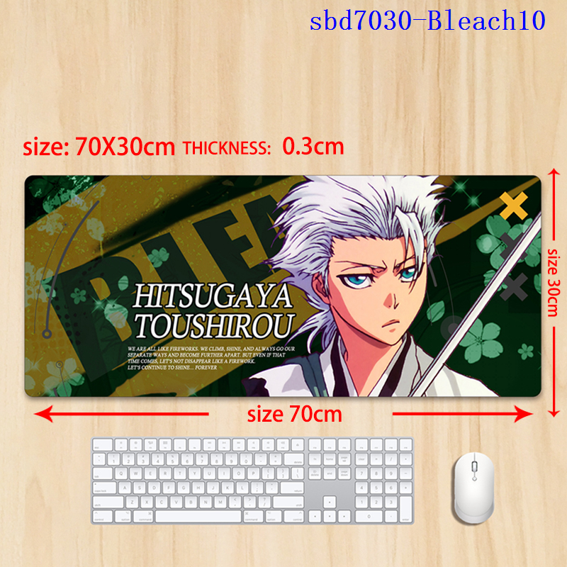 Bleach anime mouse pad 70*30*0.3cm（lockrand）