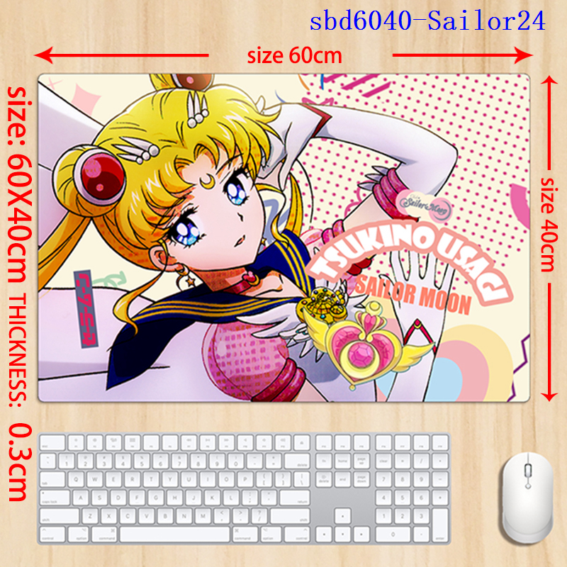 Sailor Moon Crystal anime mouse pad 60*40*0.3cm（lockrand）