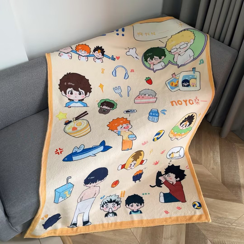 Haikyuu anime blanket  1*1.5m