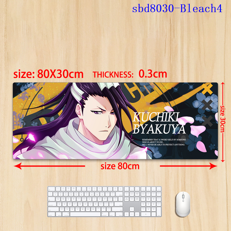 Bleach anime mouse pad 80*30*0.3cm（lockrand）