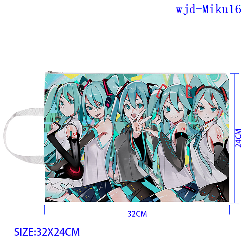 Hatsune Miku anime bag 24*32cm