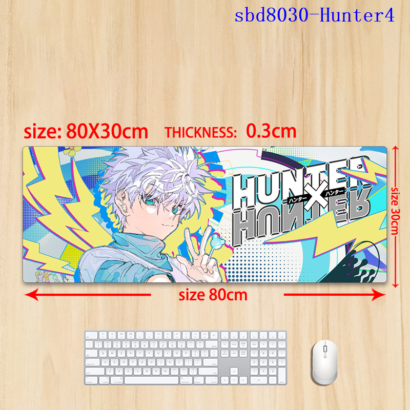 HunterX Hunter anime mouse pad 80*30*0.3cm（lockrand）