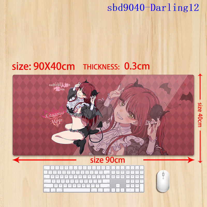 My Dress-Up Darling anime mouse pad 90*40*0.3cm（lockrand）