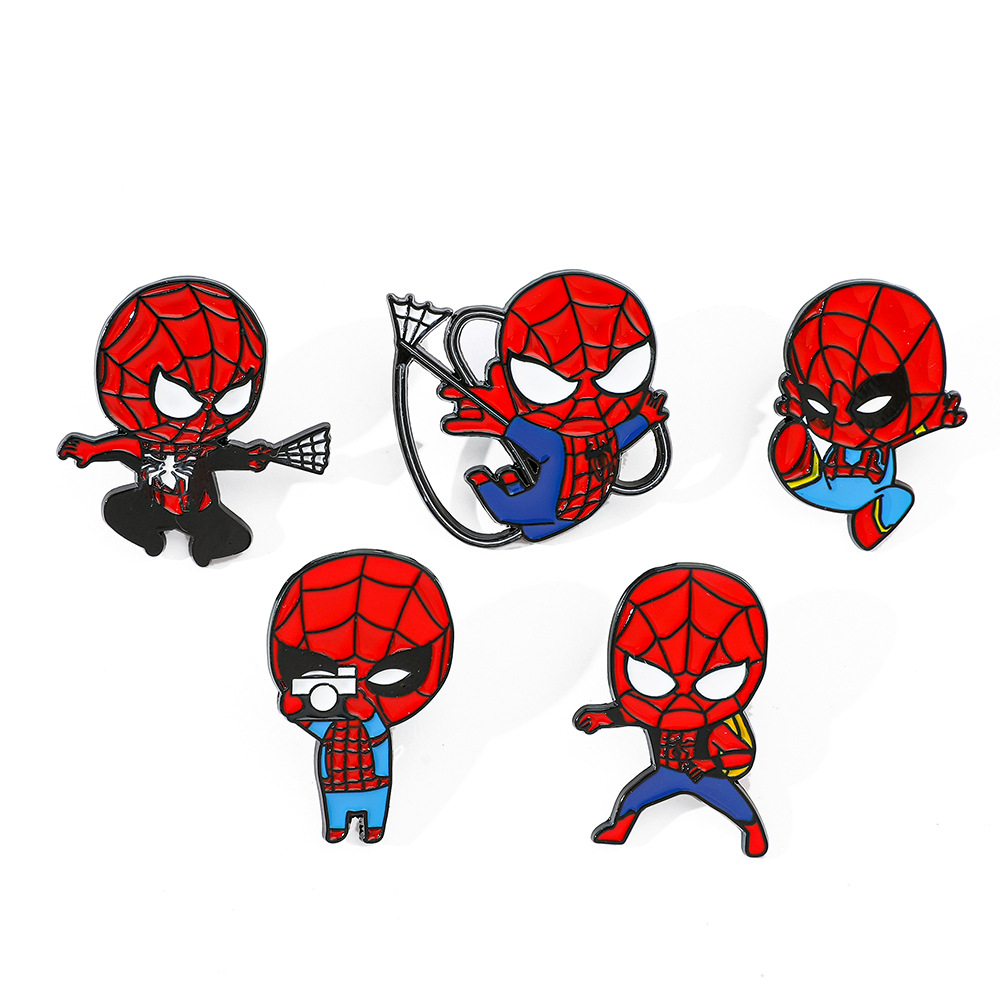 spider man anime pin