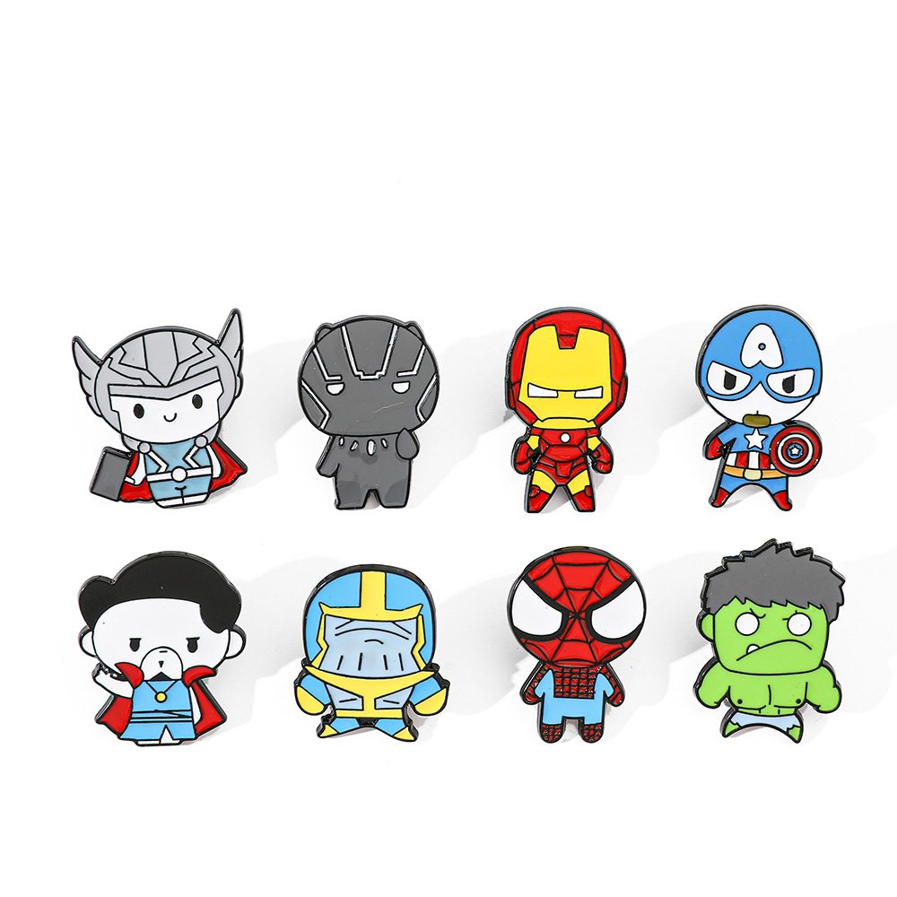 Avengers anime pin