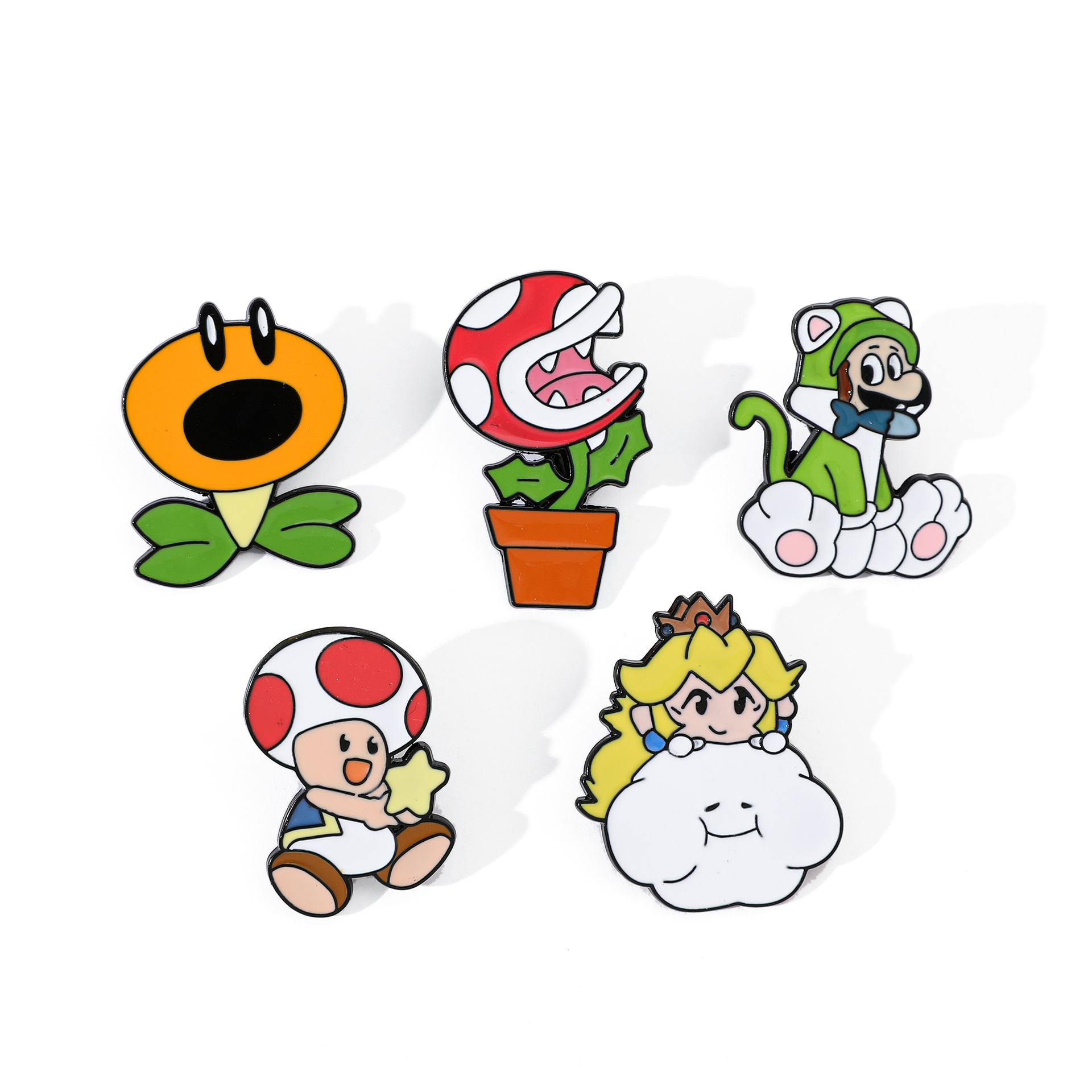 Super Mario anime pin