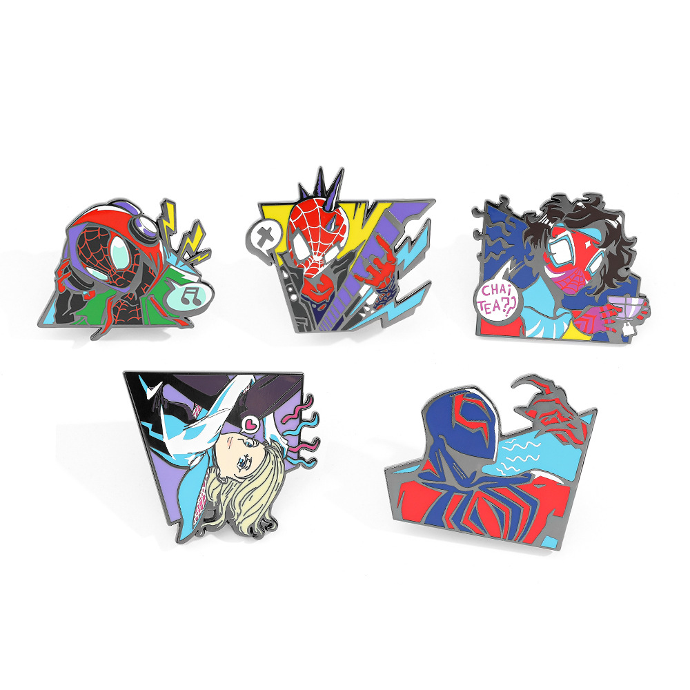 spider man anime pin