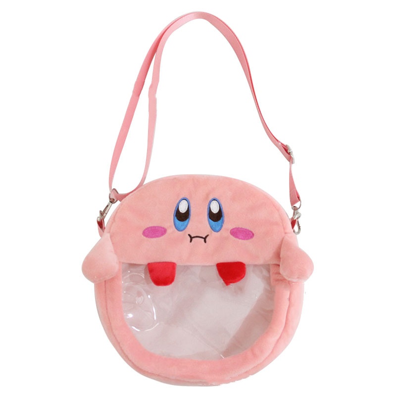 Kirby anime plush bag 22*22*5cm