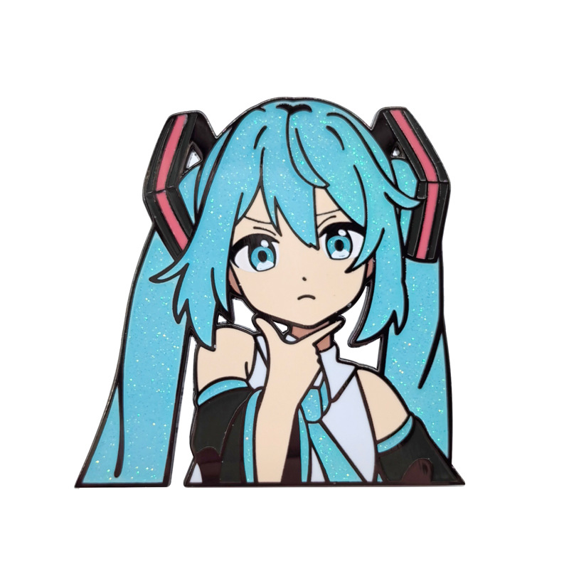 Hatsune Miku anime pin