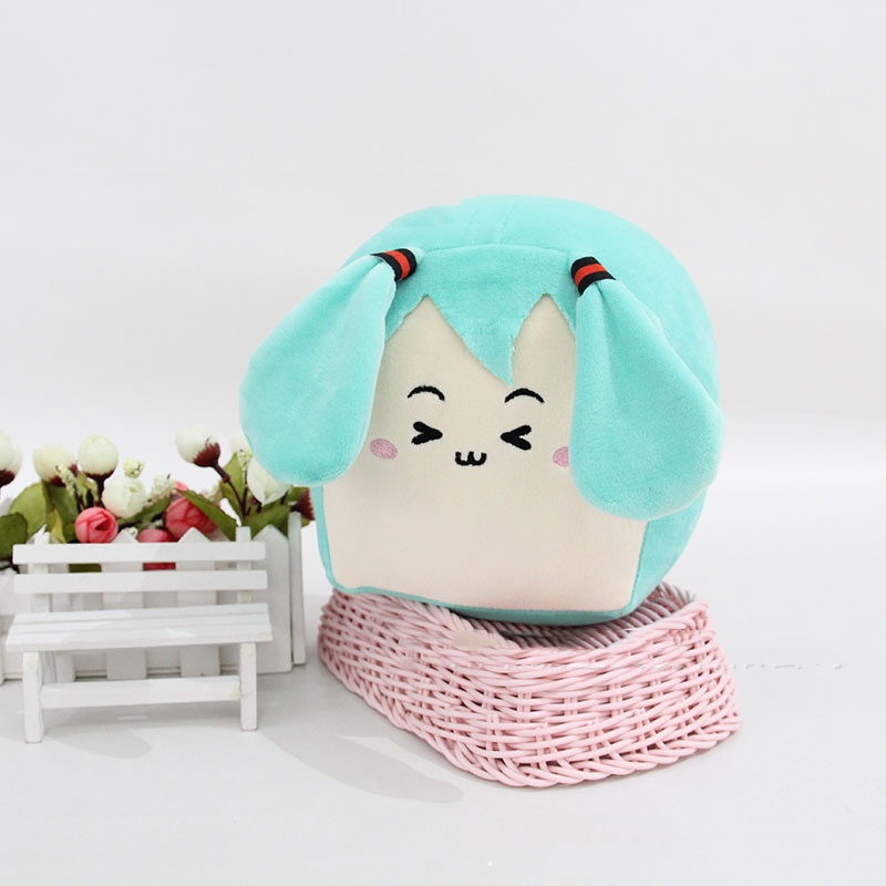 Hatsune Miku anime plush doll  16*16*14cm