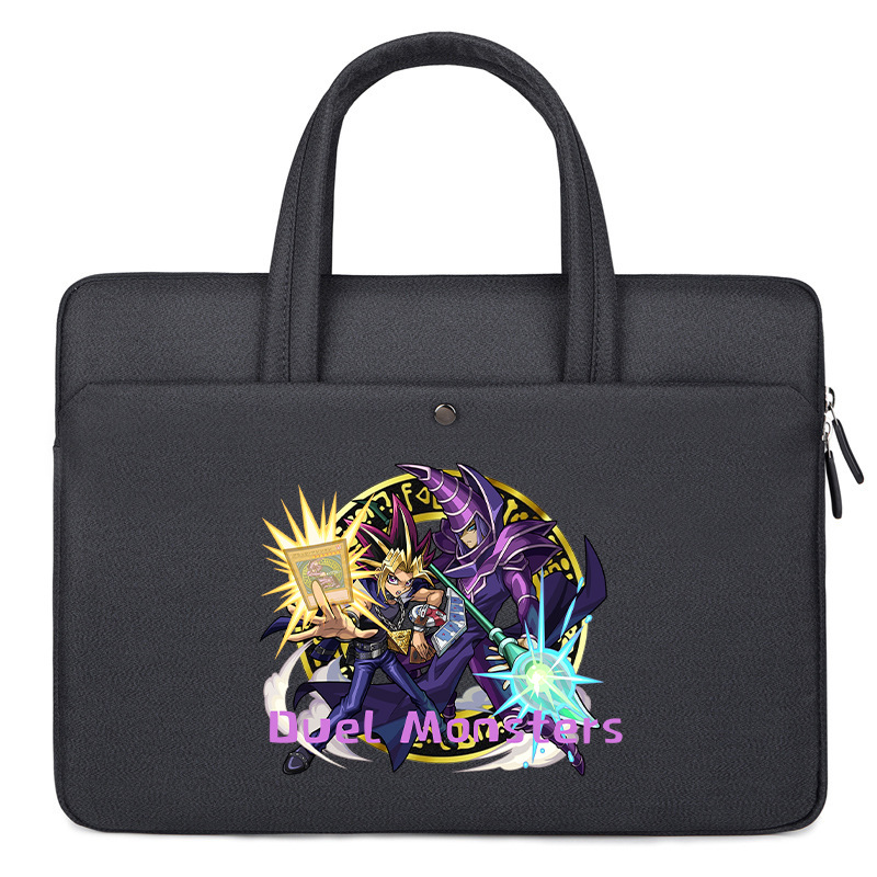 Yu Gi Oh  anime handbag 27*37*3.5cm