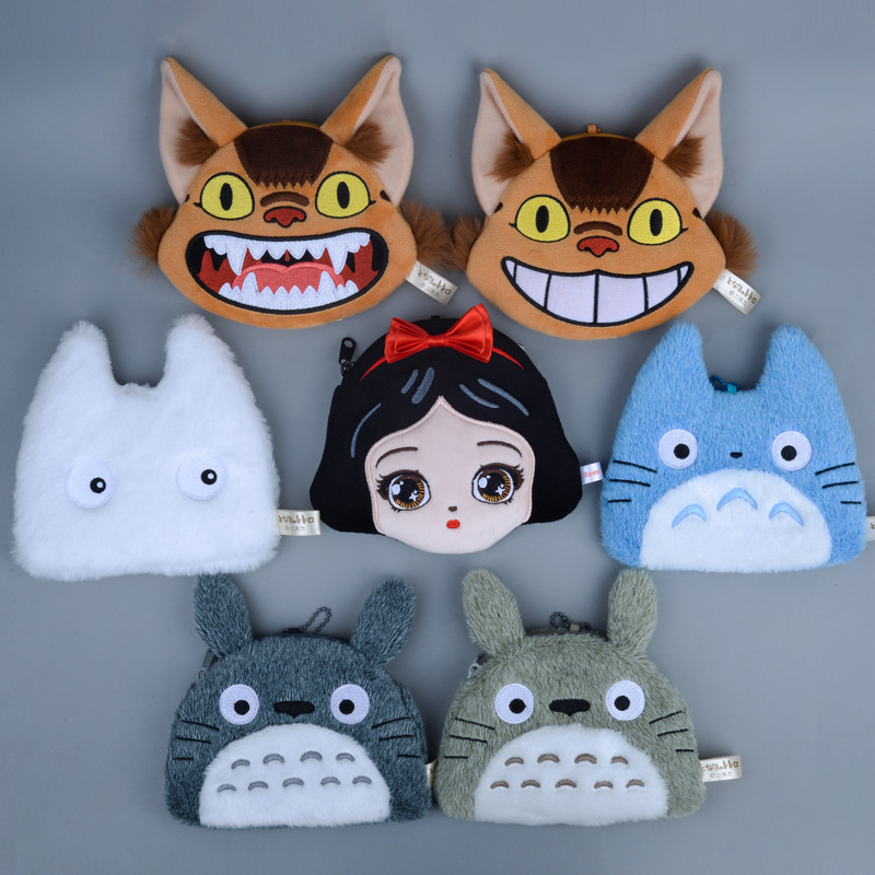 TOTORO anime Plush bag 14*10cm