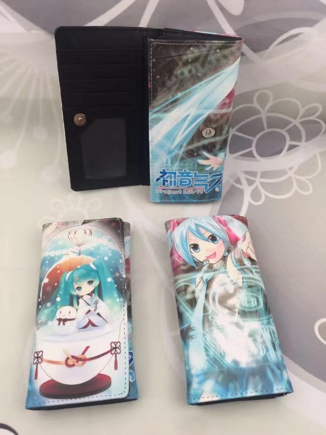 Hatsune Miku anime wallet