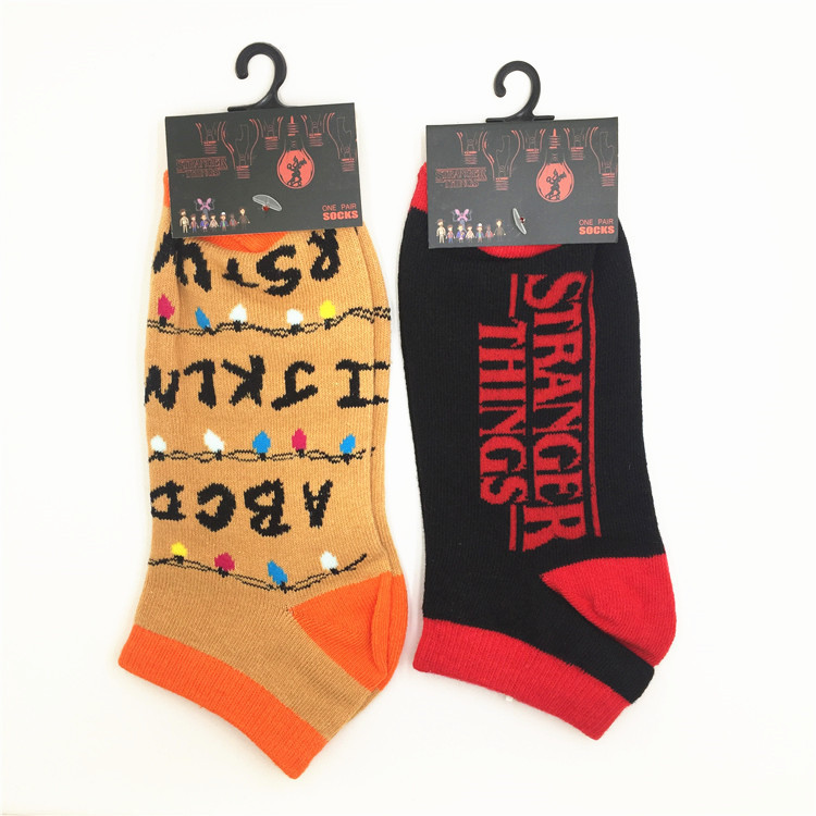 Stranger Things anime socks