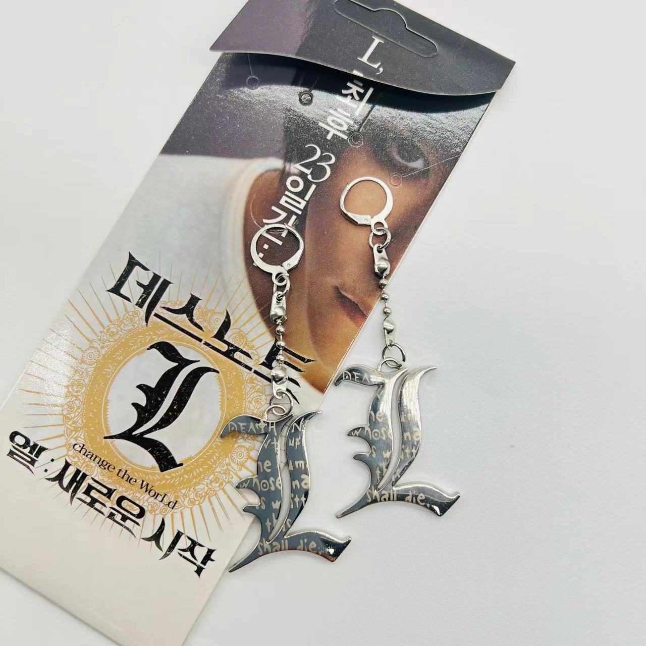 Death Note anime earring