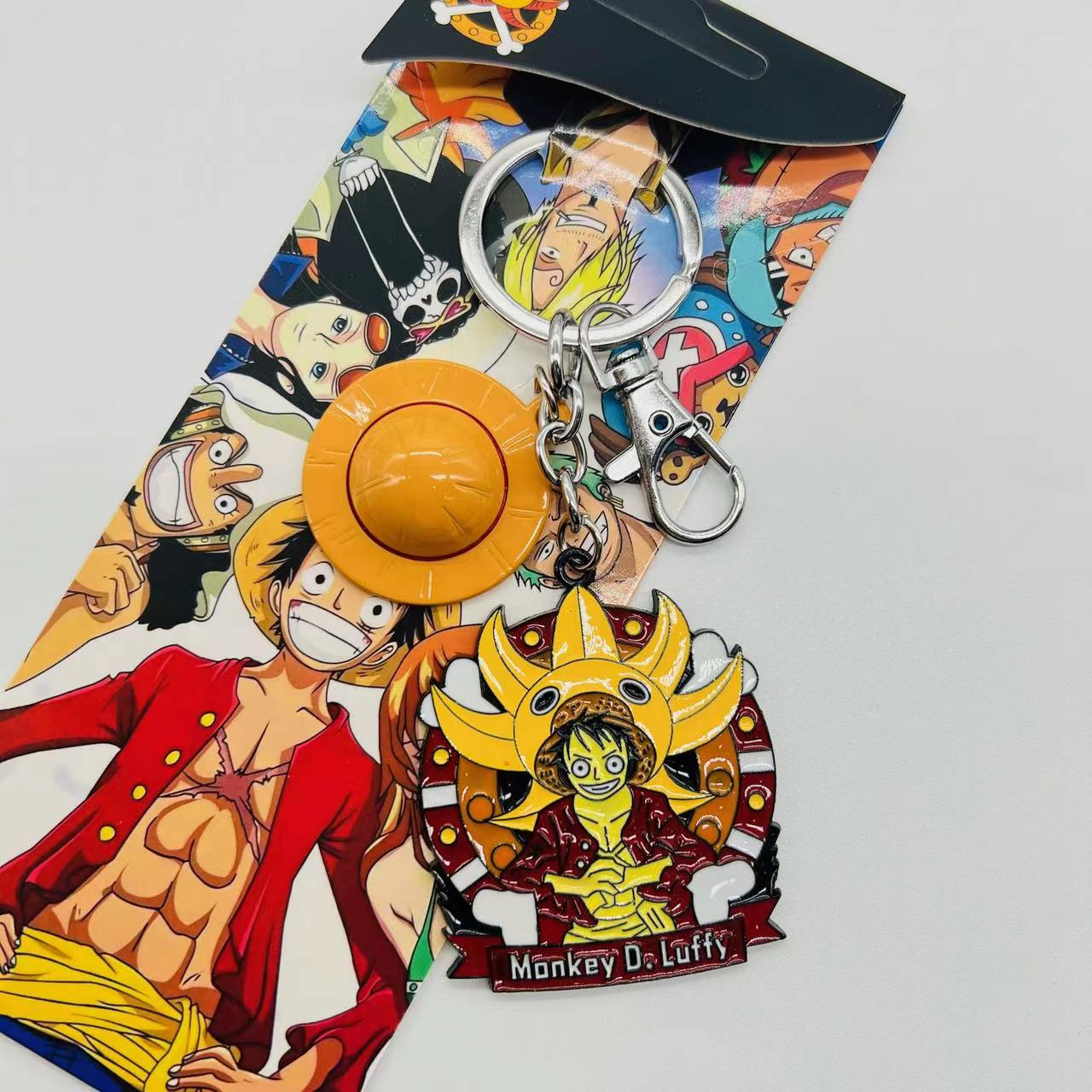 One Piece anime keychain