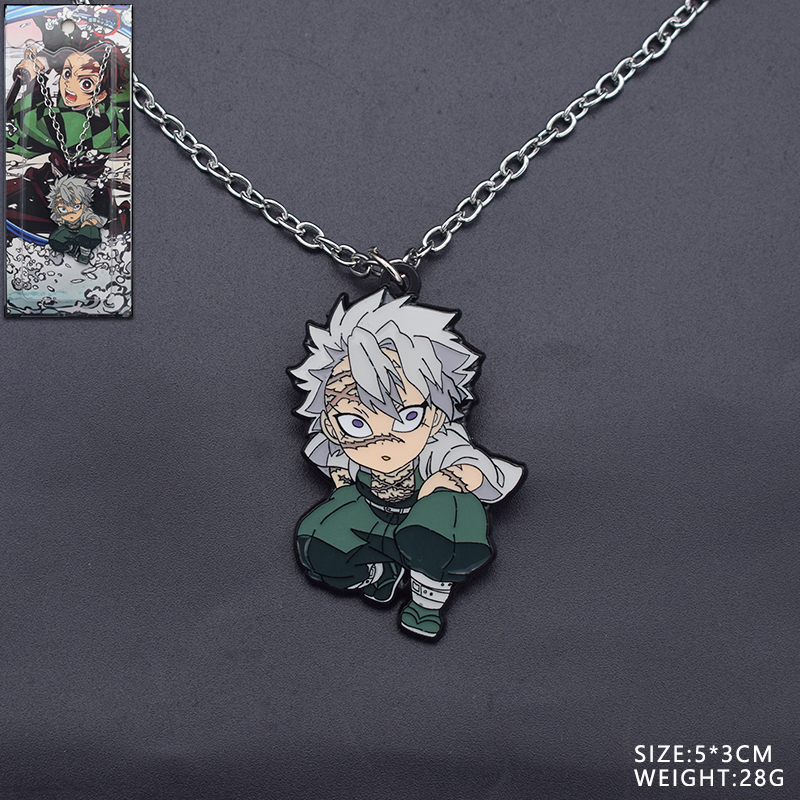 Demon slayer kimets anime necklace