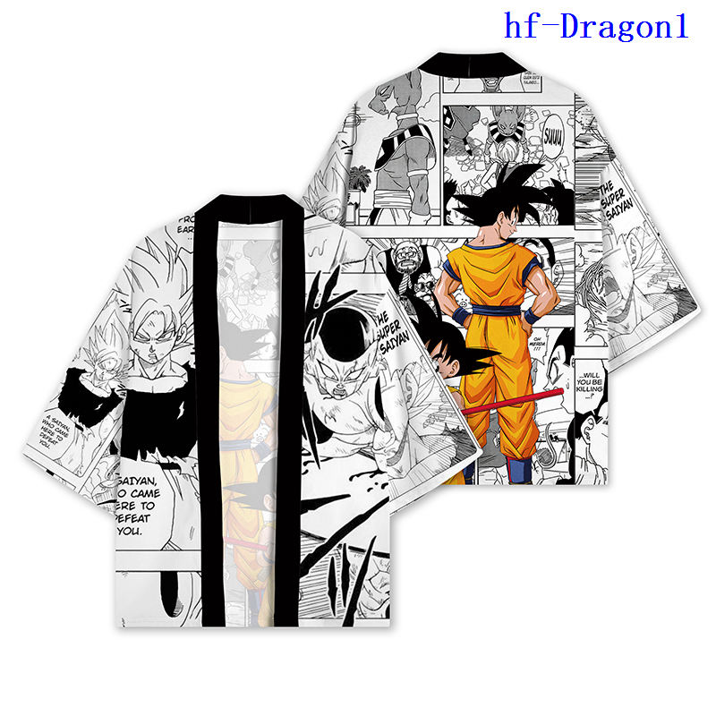 Dragon ball anime kimono