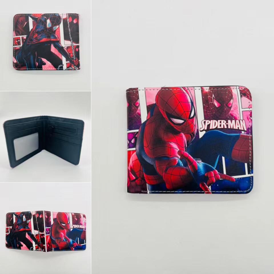 spider man anime wallet