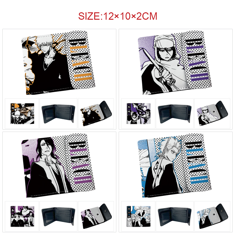 Bleach anime wallet 12*10*2cm