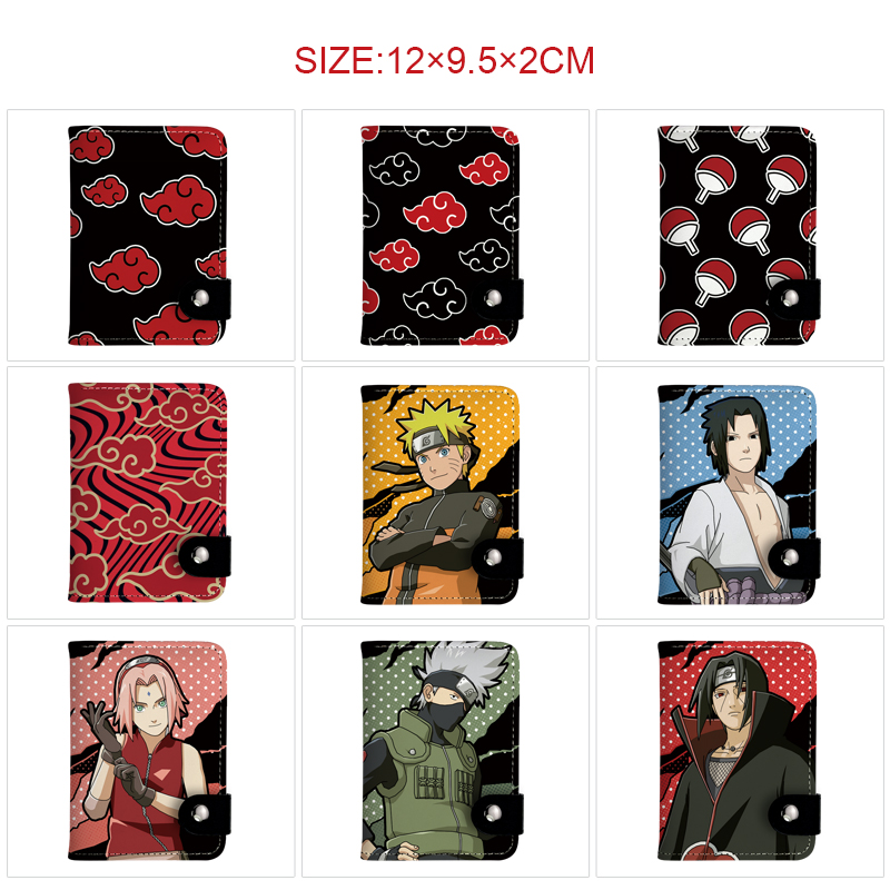 Naruto anime wallet 12*9.5*2cm