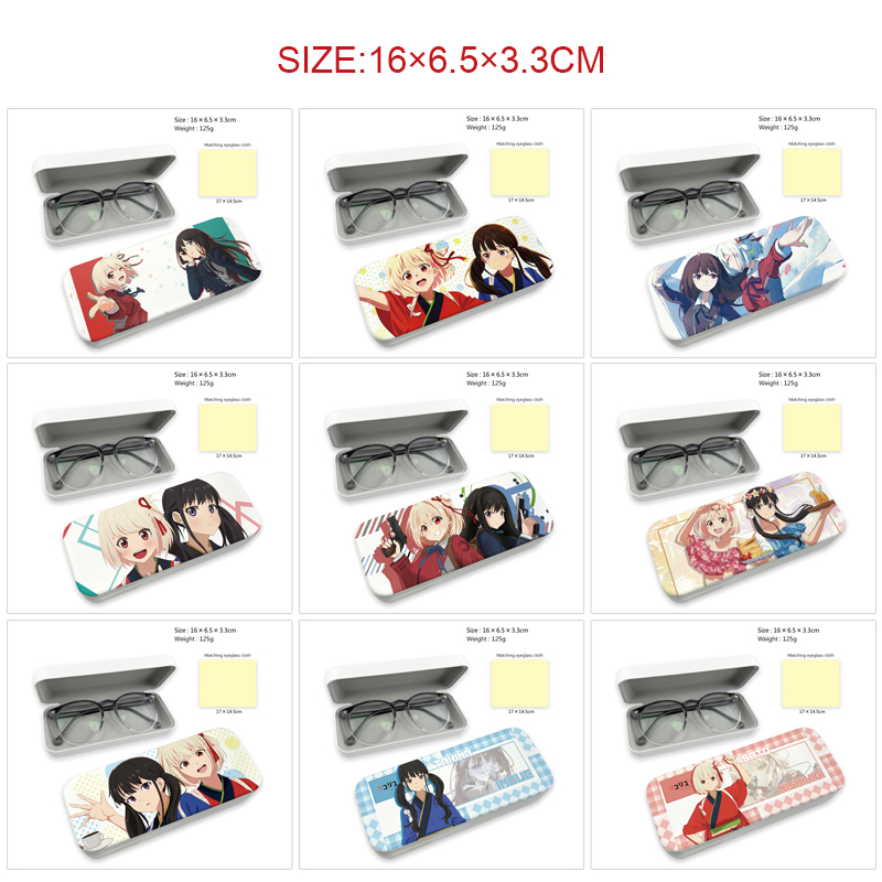 Lycoris Recoil anime glasses case