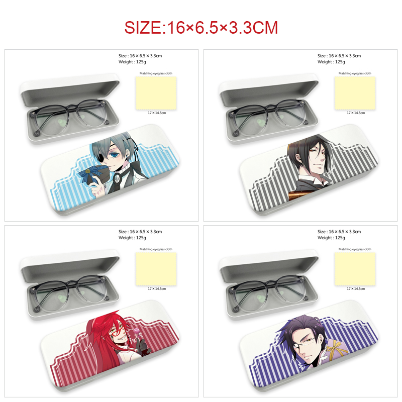 Kuroshitsuji anime glasses case