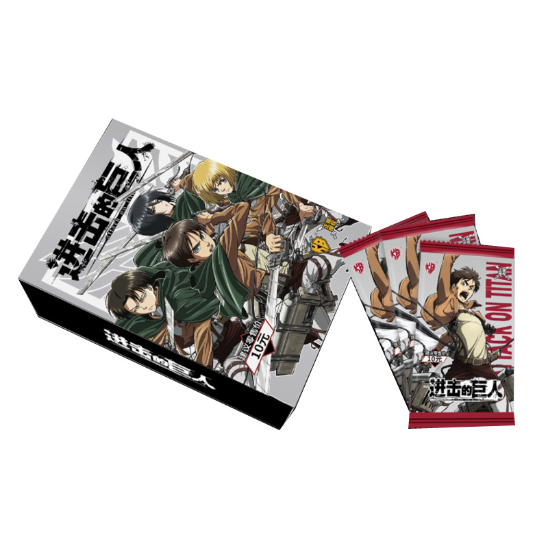 Attack on Titan anime card 10pcs